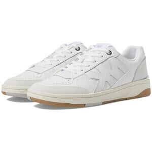 MICHAEL Michael Kors Women Rebel Lace Up Low Top Sneakers Size US 9M Optic White